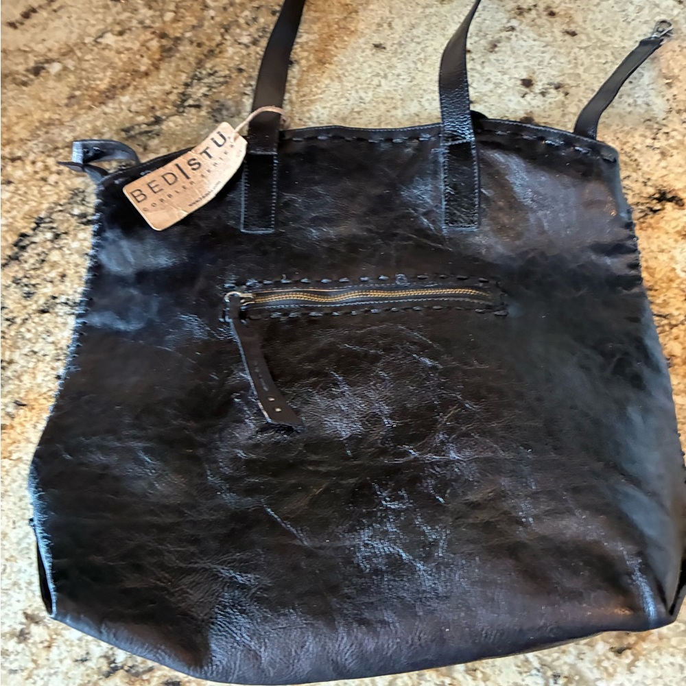 BED|STU Distressed Leather Tote